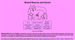 Desktop Screenshot of briardrescue.com